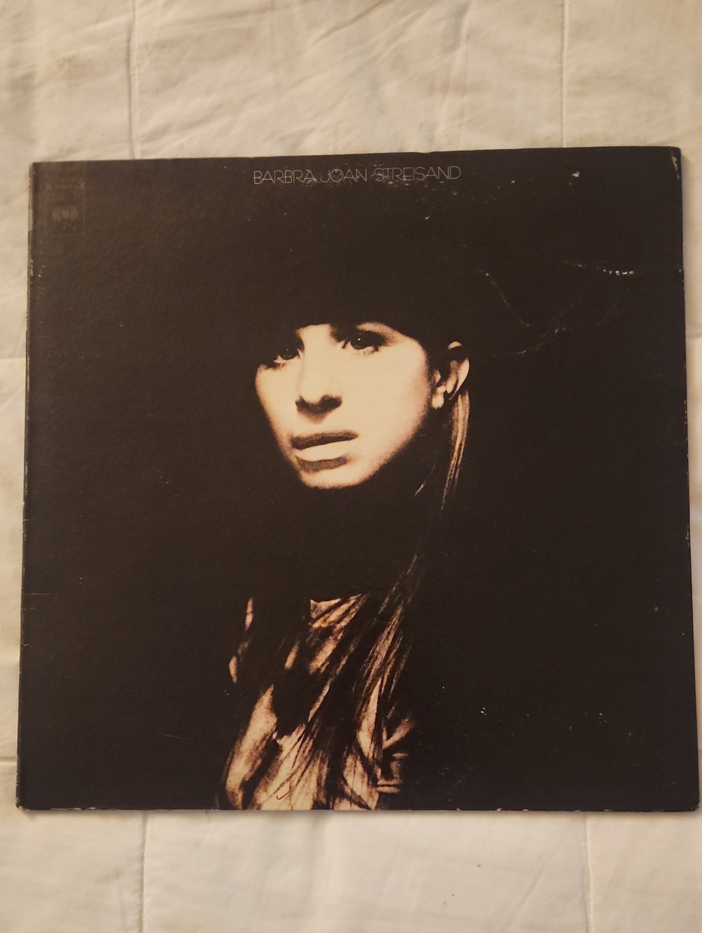 Barbra Joan Streisand Black Vintage Vinyl -- Looks Good For 1971 Album!!!